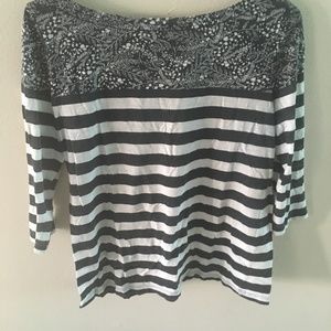 Medium Loft top with 3/4 inch sleeve